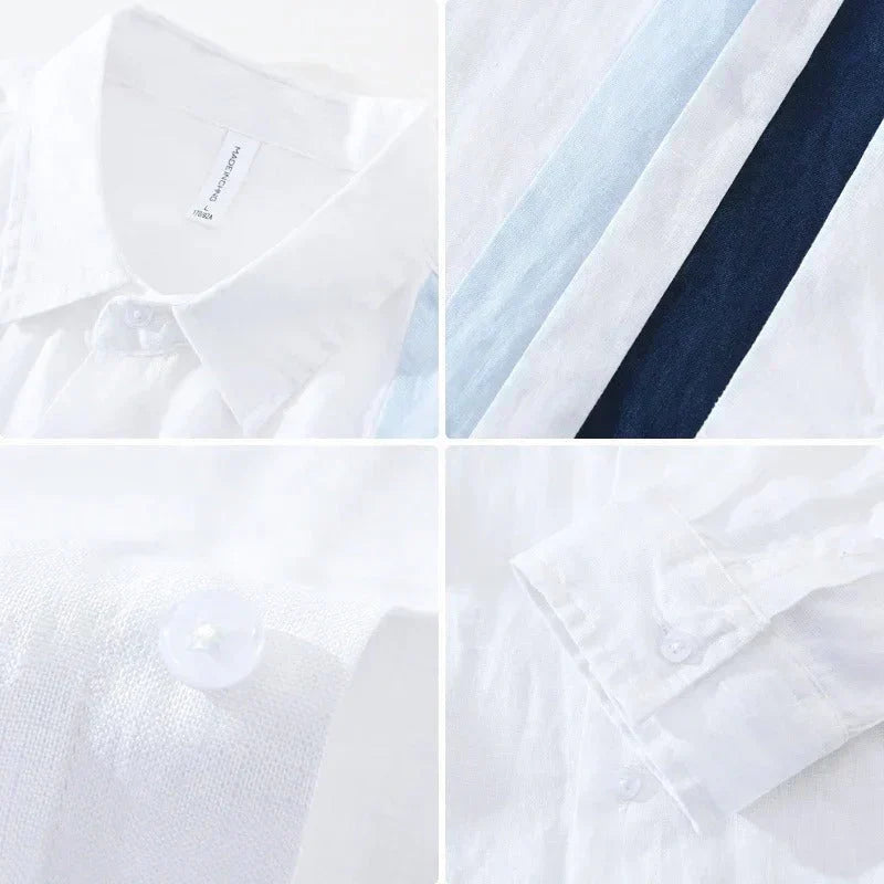 Men's Cotton Multi Striped Shirt (Pack of 2)