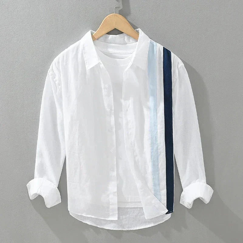 Men's Cotton Multi Striped Shirt (Pack of 2)